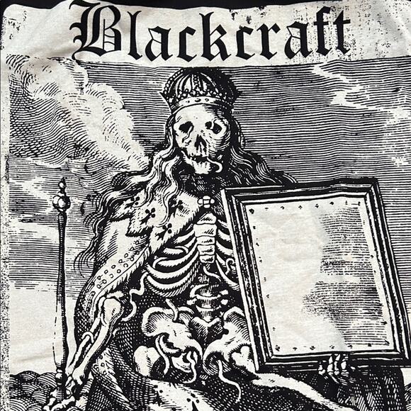 Blackcraft Cult Skeleton Graphic Tee - Black, Size Small, NWT - Picture 2 of 6